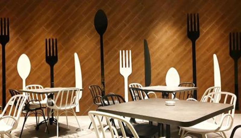 Breakfast room within the restaurant - BW inn Belitung
