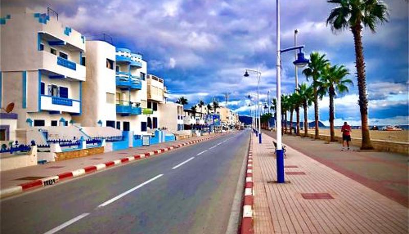 Otel açık alanı - Hôtel Réstinga Martil