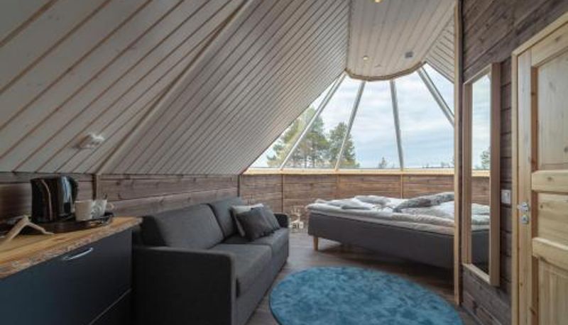 Ausblick - Wilderness Hotel Inari & Igloos