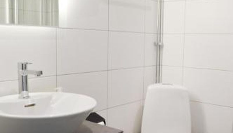 Badezimmer - Östersund Hotell Stortorget