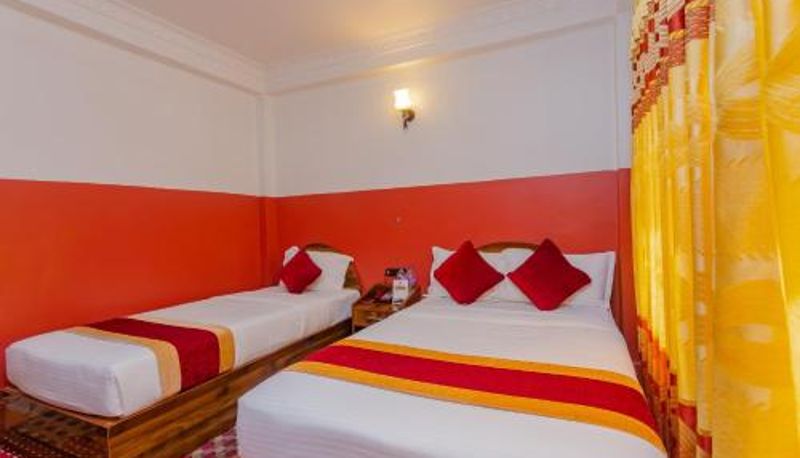Pokój trzyosobowy - OYO 797 Hotel Aakansh