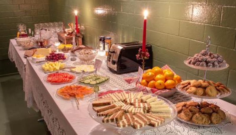 Frühstücksraum innerhalb des Restaurants - Hotel Siglunes