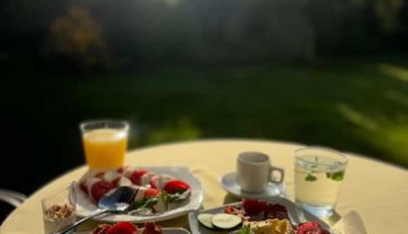 Restoran içinde kahvaltı salonu - Hotel Garni Expo