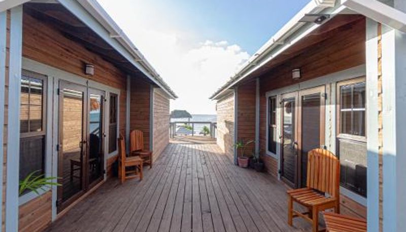 Buitenruimte van het hotel - Casa Nova Cabanas