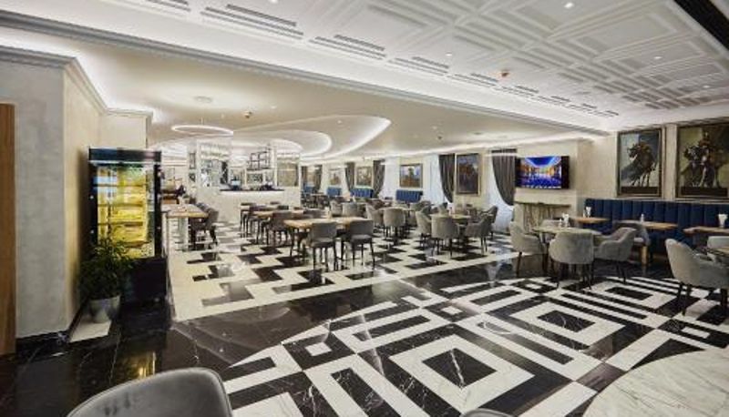 Salle de petit-déjeuner dans le restaurant - A Hoteli - Hotel Park