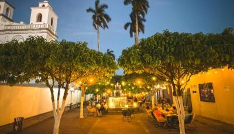 ホテルの屋外エリア - La Casa de Mamapán Hotel Colonial Ahuachapan