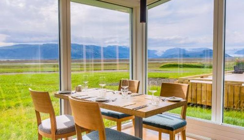 Frühstücksraum innerhalb des Restaurants - Fosshotel Vatnajökull