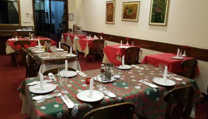 Breakfast room within the restaurant - Horus House Hotel Zamalek