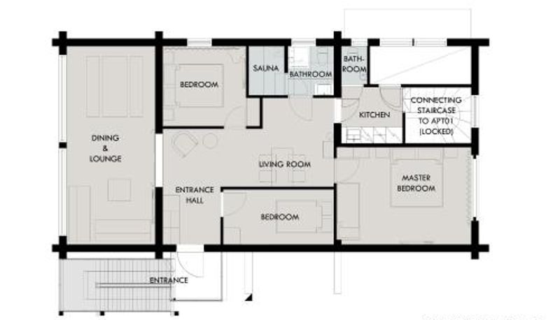 Chambre Standard - Santa Claus Village Santa's Luxury Apartment 2