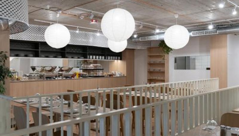 Restoran içinde kahvaltı salonu - Metropolitan Star Apart Hotel