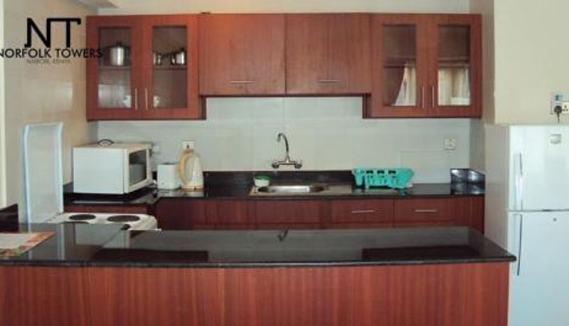 Cucina - City Centre CBD Norfolk Towers Serviced Apartment -Nairobi