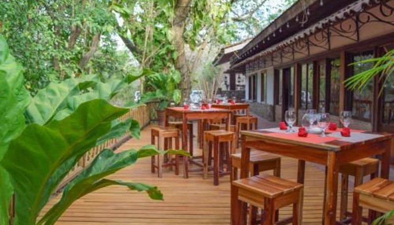 Frühstücksraum innerhalb des Restaurants - Hacienda La Pacífica Eco-Lodge