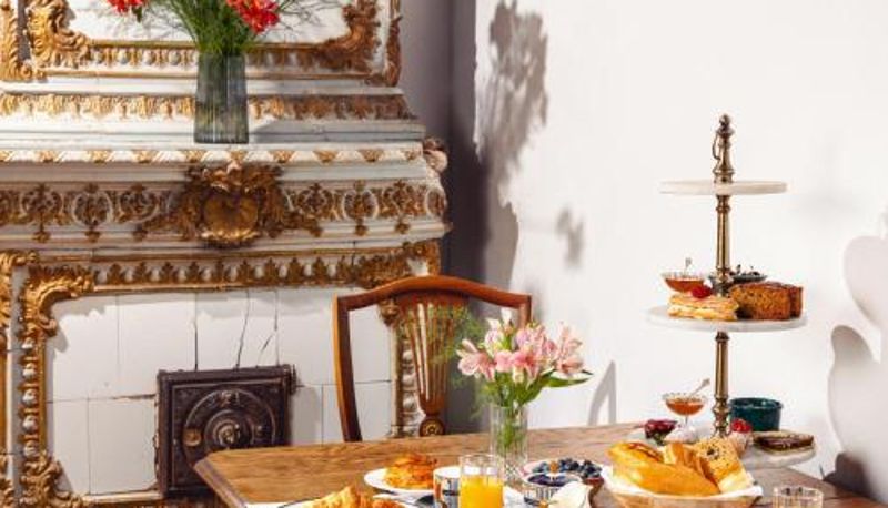 Frühstücksraum innerhalb des Restaurants - Octava Boutique Hotel