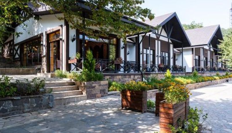 レストラン内の朝食ルーム - Macara Lake Park