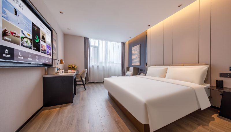 Zimmer - Tianjin Jinwan Plaza Five Great Avenues Atour Hotel