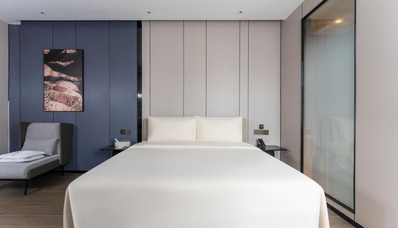 Zimmer - Zhuhai Gongbei Port High Speed Rail Station Atour X Hotel