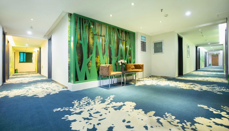 Area esterna dell'hotel - Fangyuan Business Hotel (Green City Square Subway Station Store)