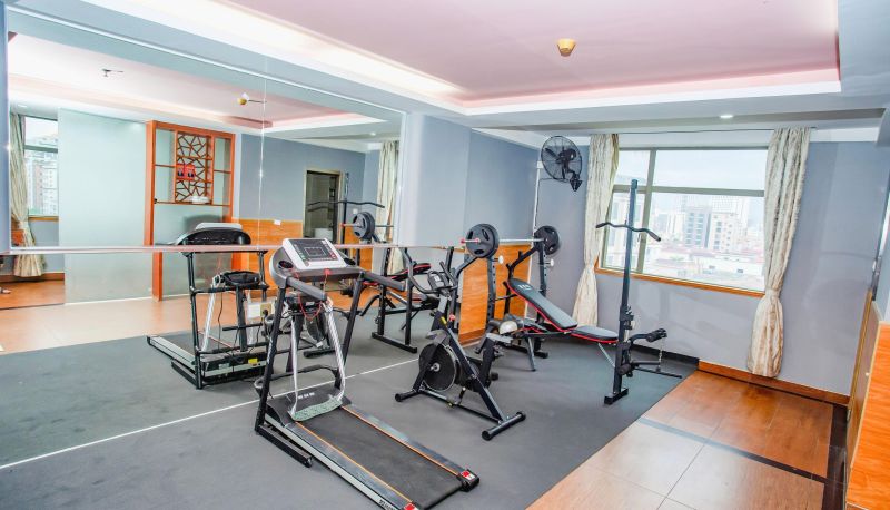 Area esterna dell'hotel - Xingyu Hotel