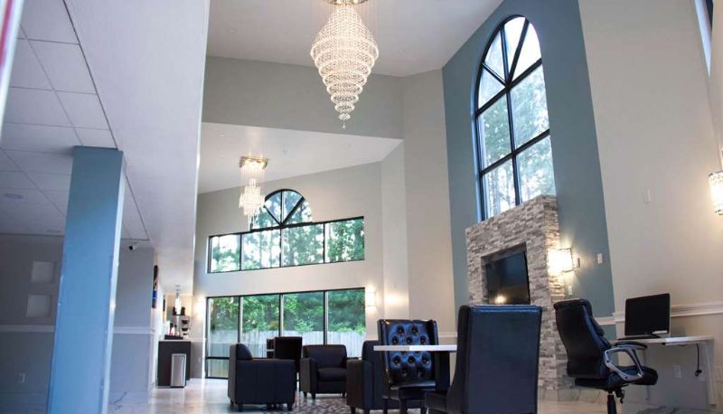 Lobby - GA  Gwinnett Center Motel 6 Suwanee