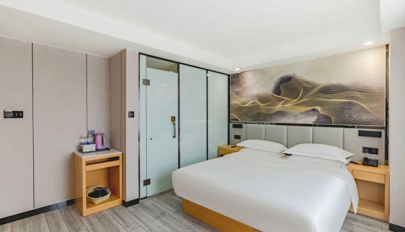 Business-Zimmer - Nanjing) Green Alliance Hotel (Wende Road Subway Station Branch of Audit University in Pukou District