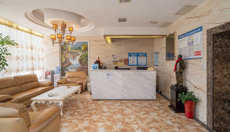 Zewnętrzna część hotelu - Lin Duomei Business Hotel