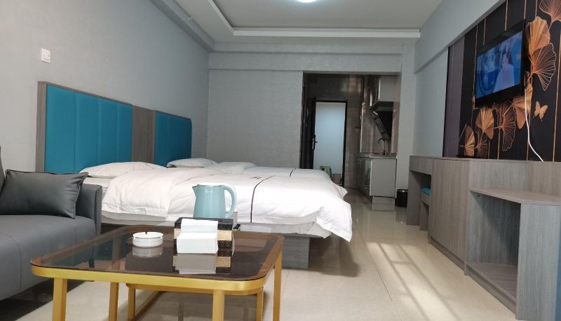 Pokój z balkonem - Mingcheng Hotel (Cancer Hospital Store)