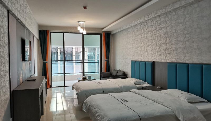 Pokój z balkonem - Mingcheng Hotel (Cancer Hospital Store)
