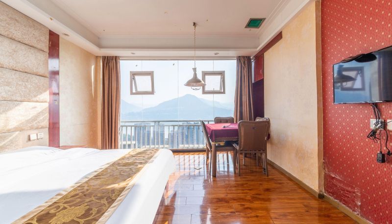Pokój z widokiem na rzekę - Yijing Business Hotel