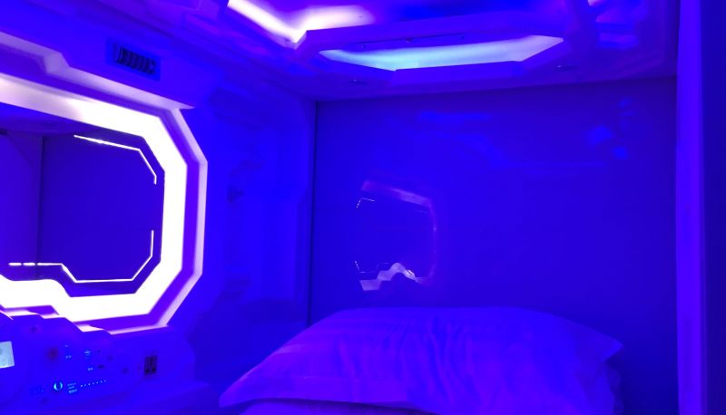 Pokój - Accommodation in the Space Module Experience Hall