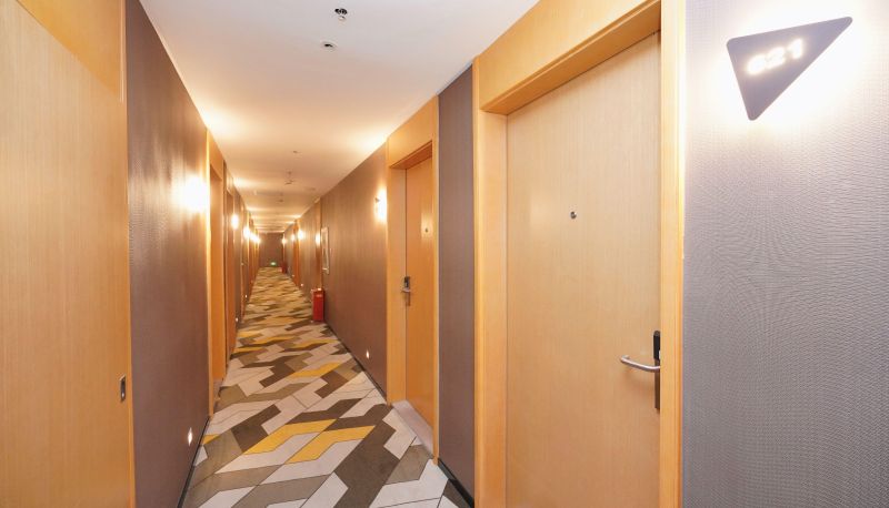 Zewnętrzna część hotelu - IU Hotel (Beijing Anzhen Hospital Huangshi Street Branch)