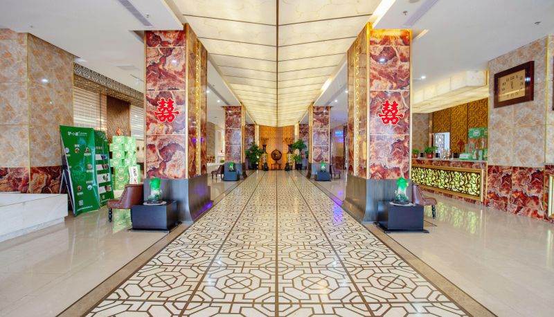 Zewnętrzna część hotelu - Mingmen International Hotel