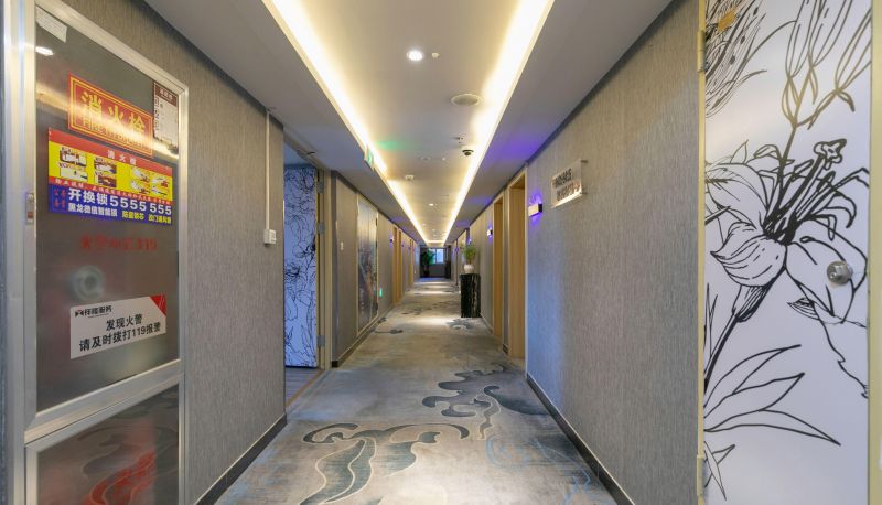 Buitenruimte van het hotel - Home Inn - Yantai University Wanxiang Huihuayi Hotel
