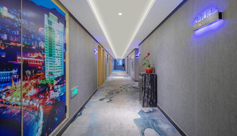 Buitenruimte van het hotel - Home Inn - Yantai University Wanxiang Huihuayi Hotel
