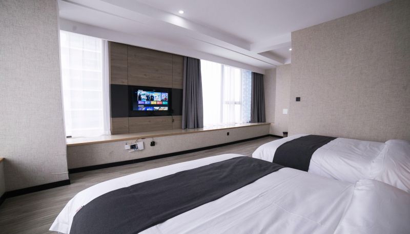 Zimmer - Shangke Youpin Hotel (Jinan Zhangqiu Railway Station Jiaoyue Plaza Store)