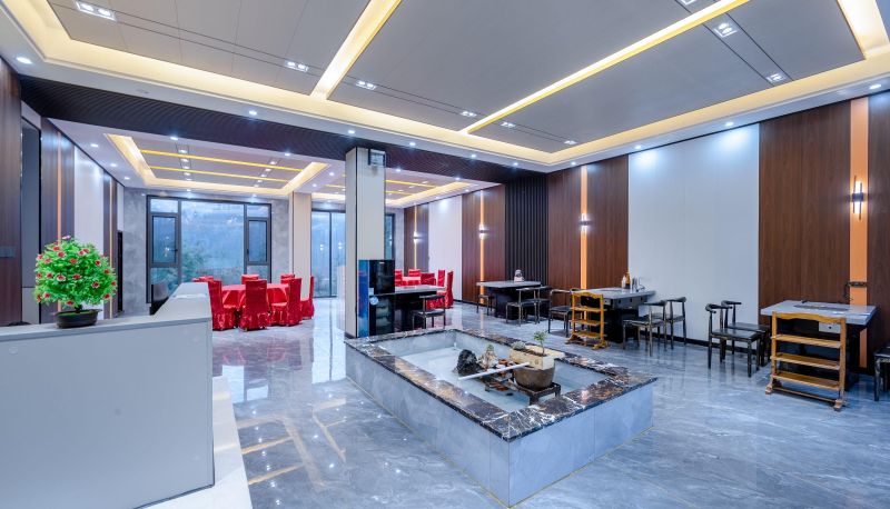 Area esterna dell'hotel - Nanxi Bieyuan Resort Hotel (Wawu Mountain Scenic Area Branch)