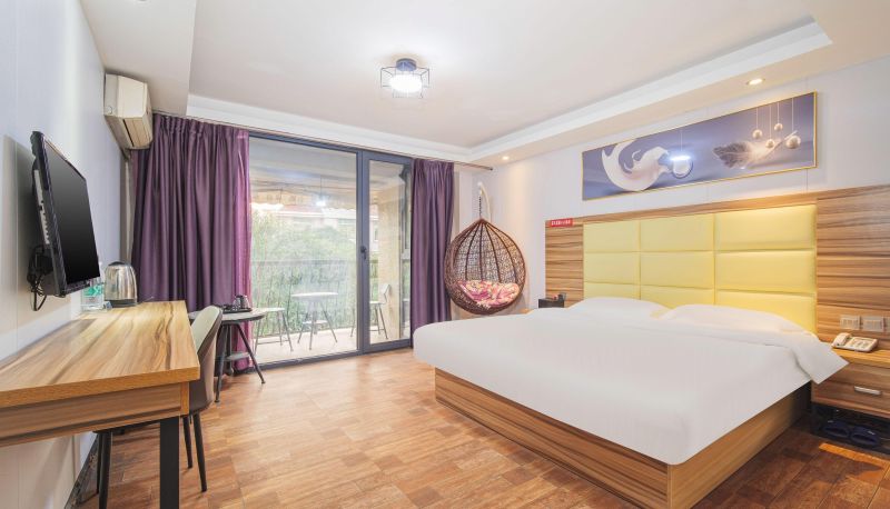Habitación con balcón - Huizhu Hotel (Luojiang Strait Sports Center Store)
