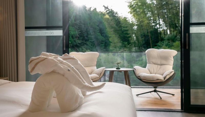 Zimmer mit Bergblick - Yibin Zhuhai Yunju Hotel