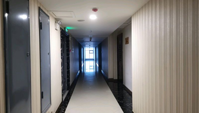 Hotel Außenbreich - Unmanned Intelligent Hotel Deep Love at Night