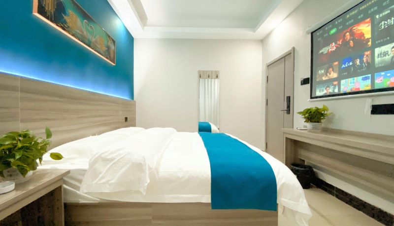 Zimmer - Lanbo Hotel (Zhonggulou Huimin Street Branch)