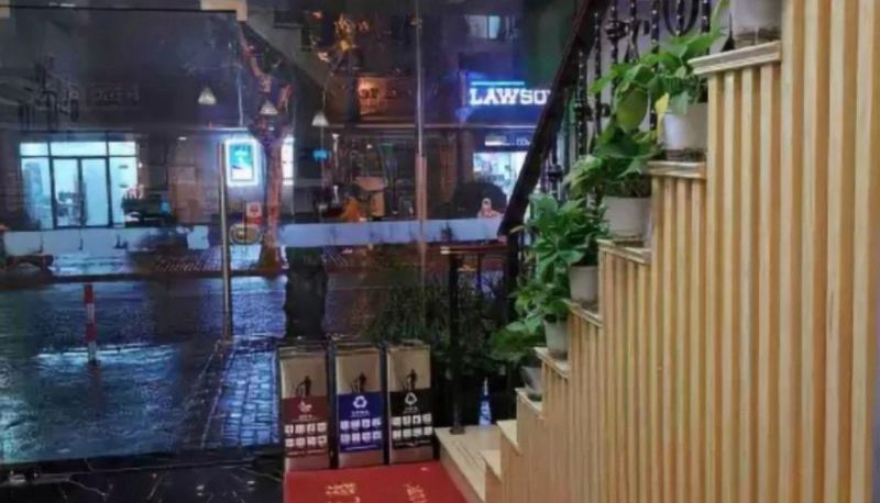 Area esterna dell'hotel - Joyful Jingpin Hotel (Zhongshan Hospital Damuqiao Road Subway Exit Store)