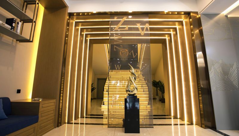 Zewnętrzna część hotelu - Zhongwang Hotel