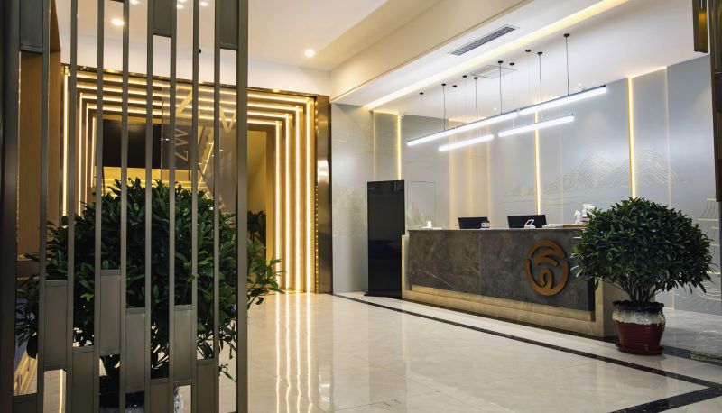 Zewnętrzna część hotelu - Zhongwang Hotel