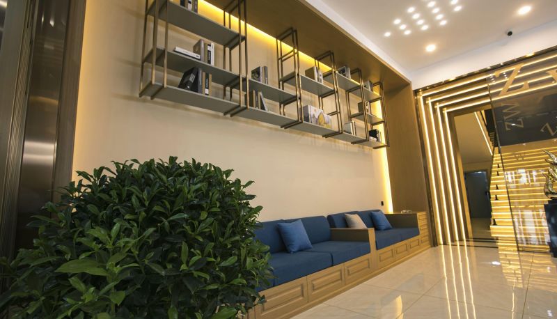 Zewnętrzna część hotelu - Zhongwang Hotel