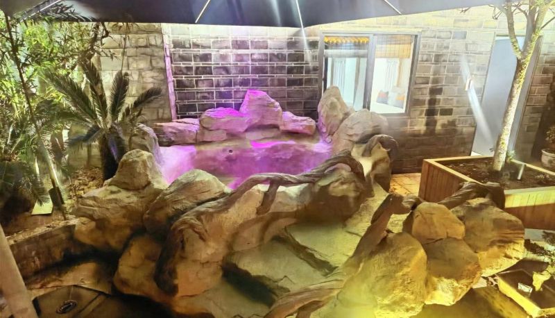 Area esterna dell'hotel - Western Sichuan Yunsu Shanjing Private Hot Spring Hotel (Nanqiao Branch of Dujiangyan Irrigation Project Scenic Spot)