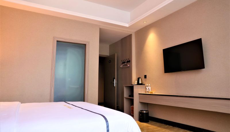 Business-Zimmer - Home Inn - Hechi Nandan Zhongxing Road Paibai Cloud Hotel