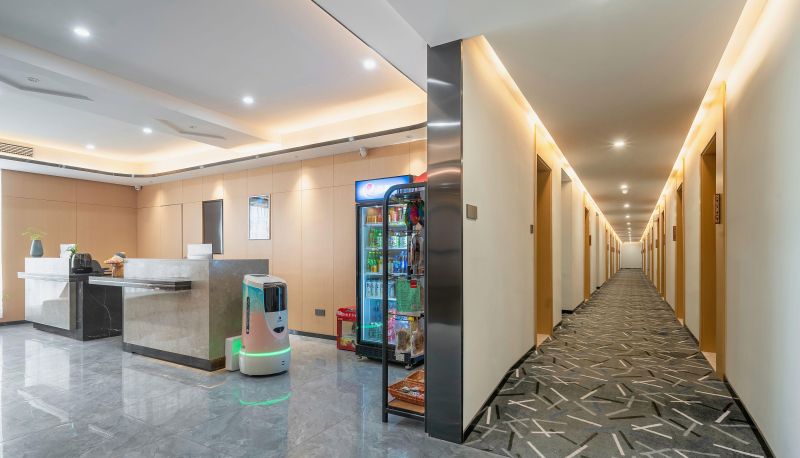 Buitenruimte van het hotel - Four Seasons Holiday Hotel (Nanjing Zhushan Road Subway Station Branch)