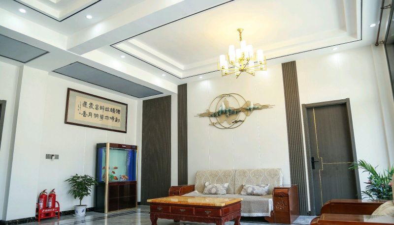 Buitenruimte van het hotel - Huayang Hotel