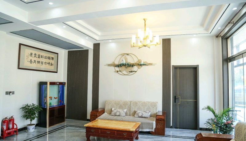 Buitenruimte van het hotel - Huayang Hotel