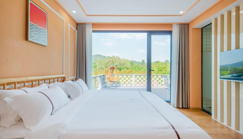Camera con balcone - No. 77 Mountain Residence