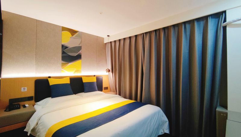 Business-Zimmer - Home Inn - Beijing Pinggu District Traditional Chinese Medicine Hospital Wanda Plaza Huayi Selected Hotel